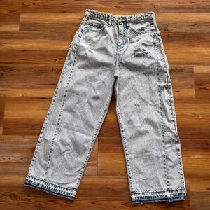 Circus NY NEW Women's High Waist Wide Leg Crop Jeans Size 29 #260198